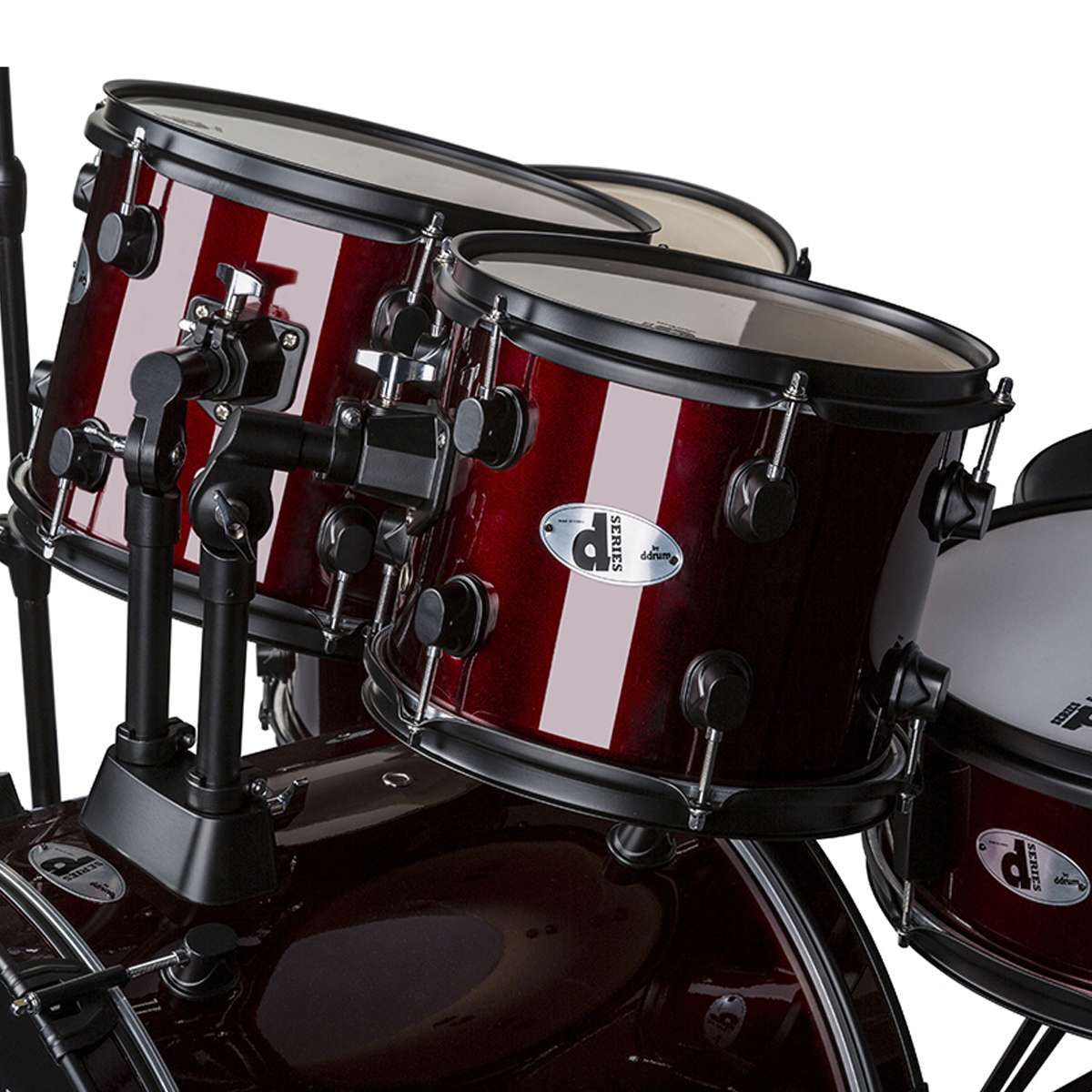 D Series 5 PC. Set Complete Red ddrum