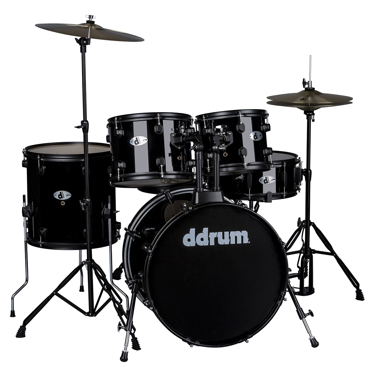 D Series 5 PC. Set Complete Black ddrum